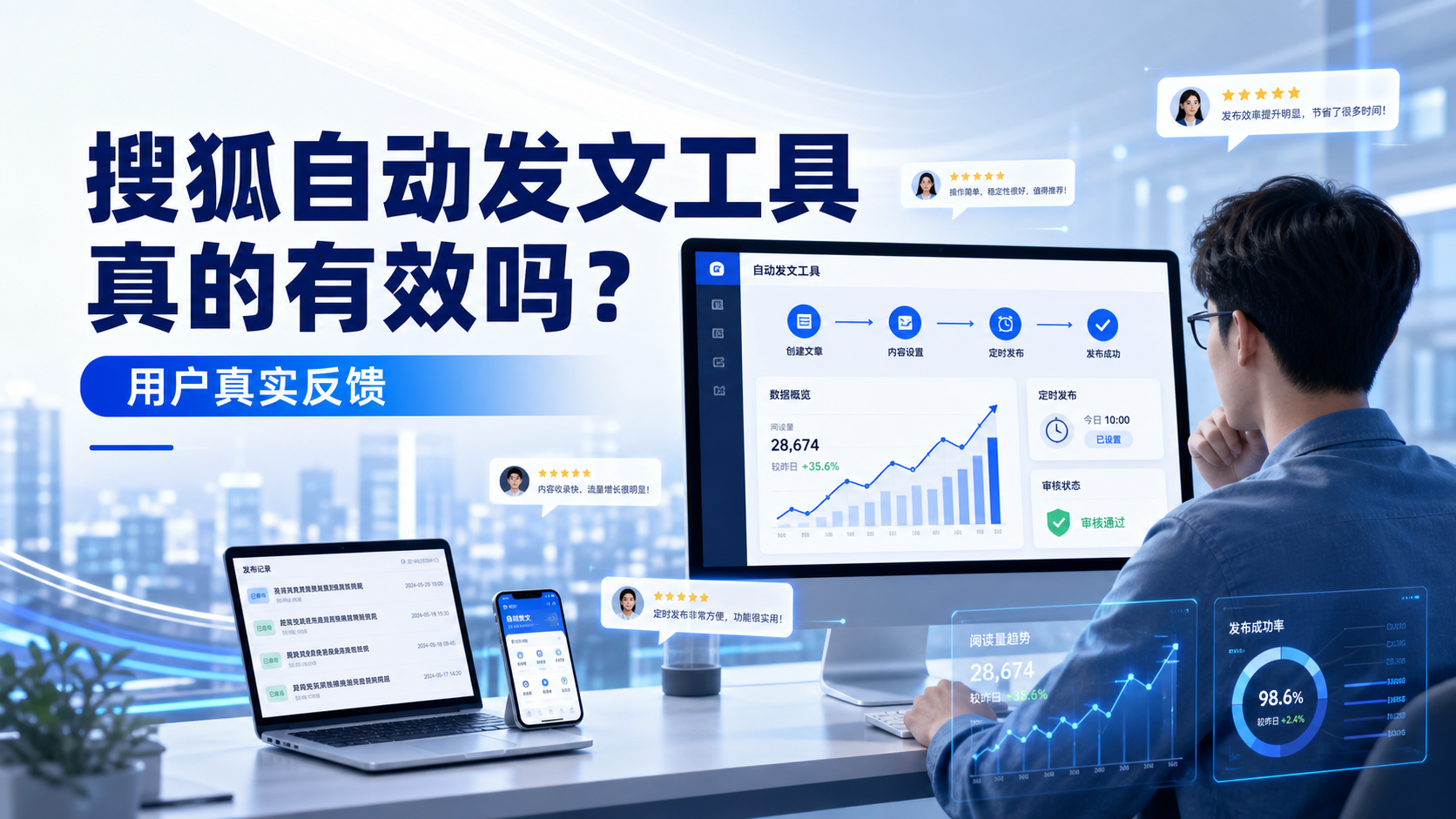 搜狐自动发文工具真的有效吗？阳江用户的真实反馈